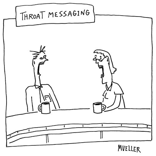 Throat messaging