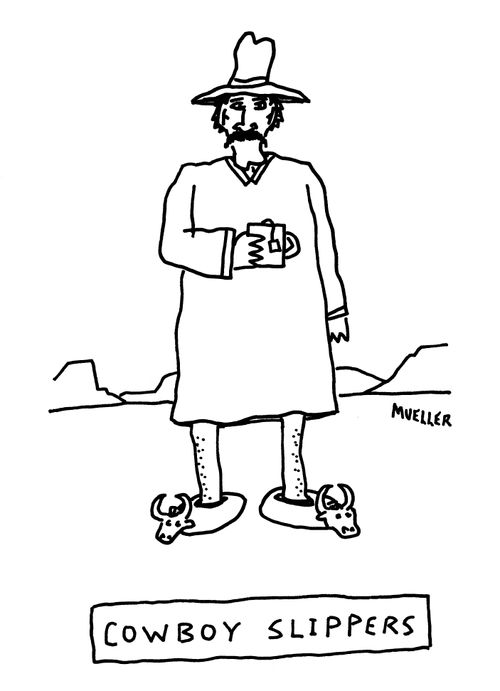Cowboy Slippers