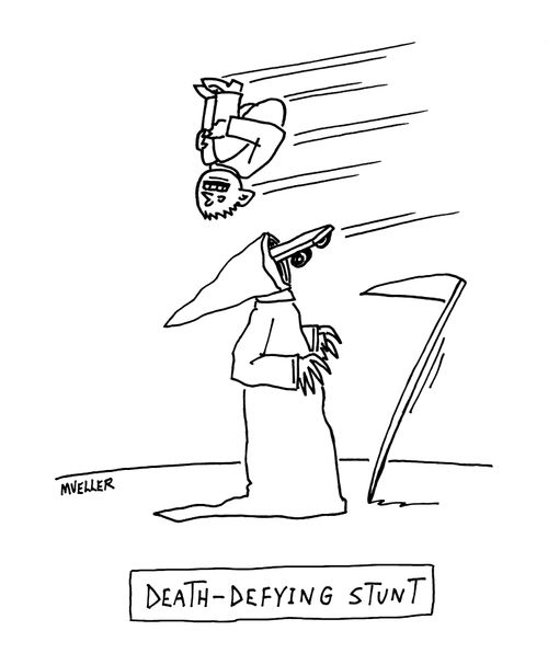 Death Defying Stunt.