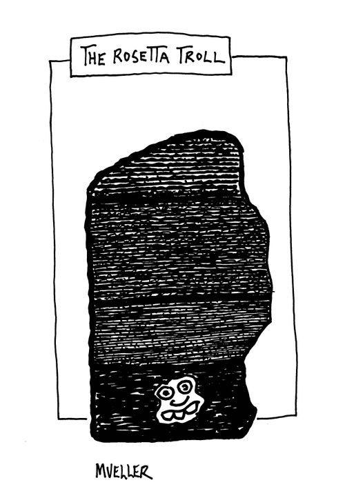 The Rosetta Troll