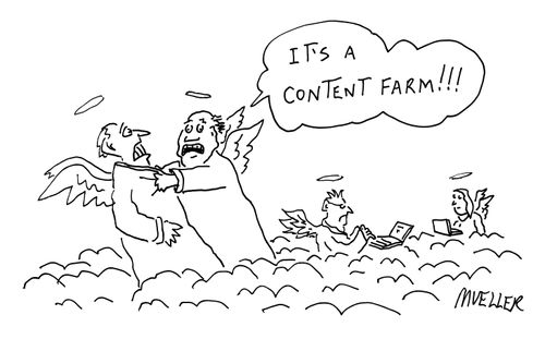 "It's a content farm!!!!"