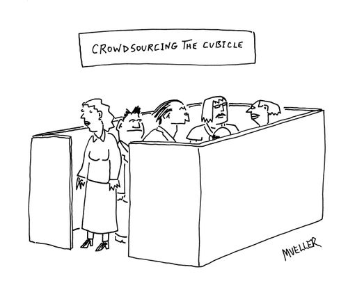 Crowdsourcing the cubicle.