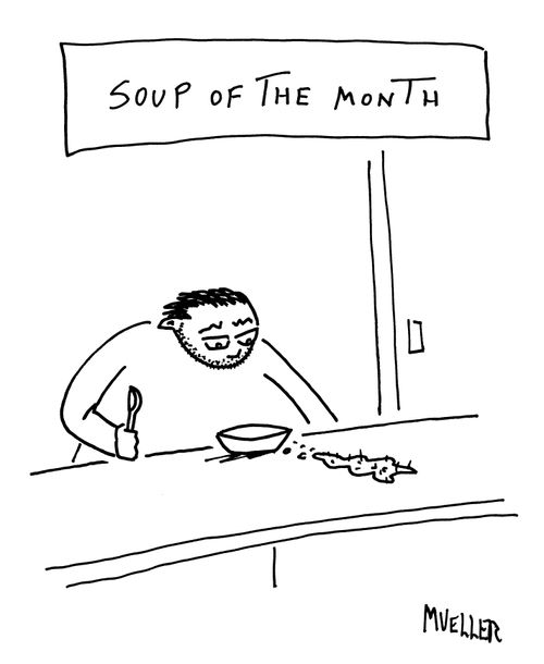 Soup of the month.