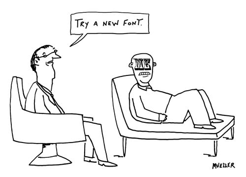 Try a new font