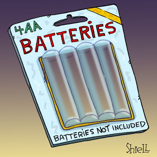 Batteries Not Included. 