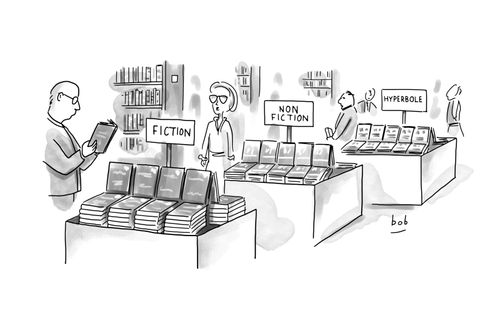 Bookstore: Fiction/Non-Fiction/Hyperbole