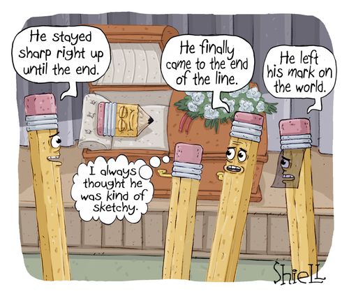 "He stayed sharp right up until the end."