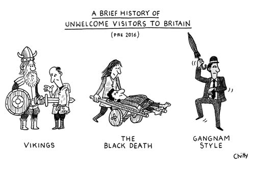 A Brief History of Unwelcome Visitors To Britain