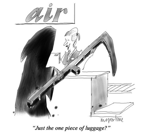 "Just the one piece of luggage?"