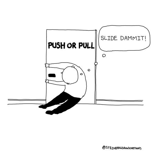 "Slide dammit!"