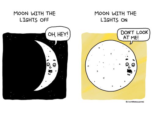Moon With The Lights Off/Moon With The Lights On