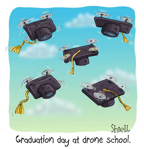 Graduation Day at Drone School