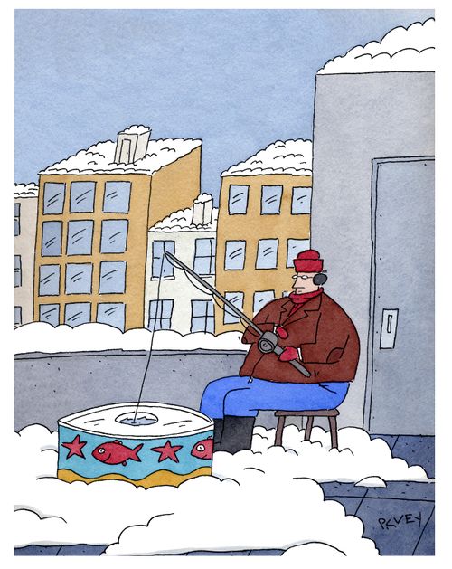 Urban Ice Fishing