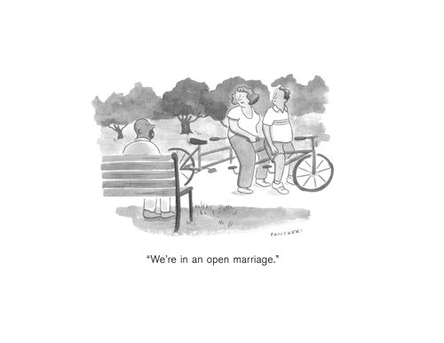 "We're in an open marriage."