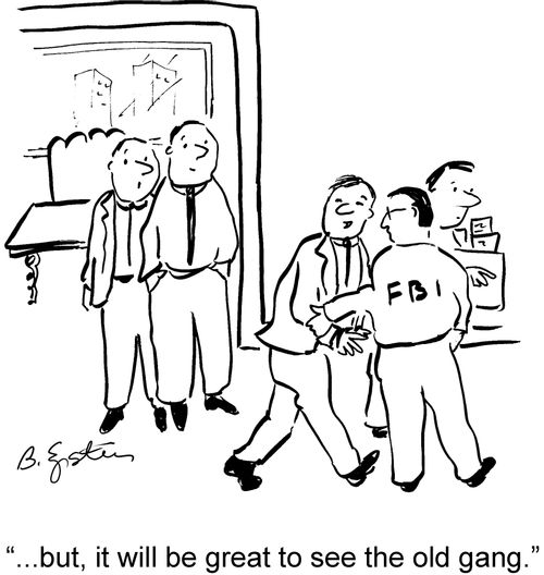 ". . . but, it will be great to see the old gang."
