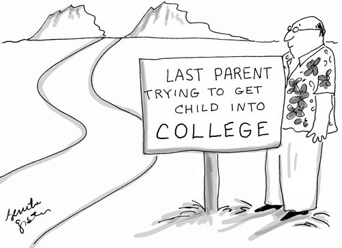 Last Parent Trying To Get Child Into College
