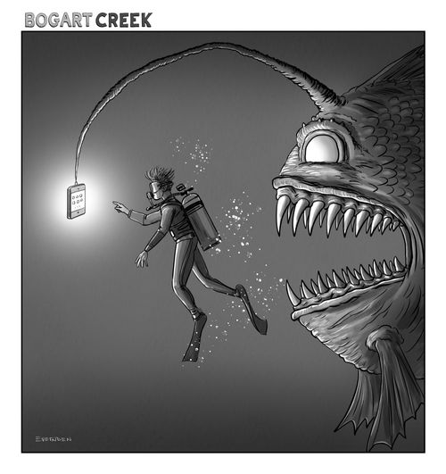 The Evolved Anglerfish