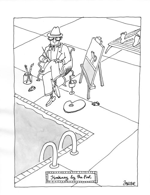 Hockney by the Pool