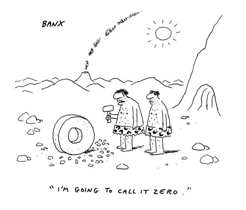"I'm going to call it zero."
