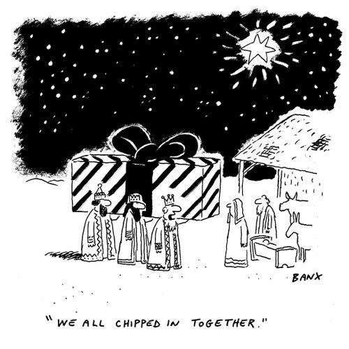 "We all chipped in together."