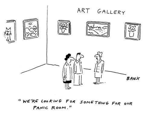 "We're looking for something for our panic room."