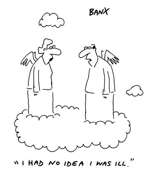 "I had no idea I was ill."