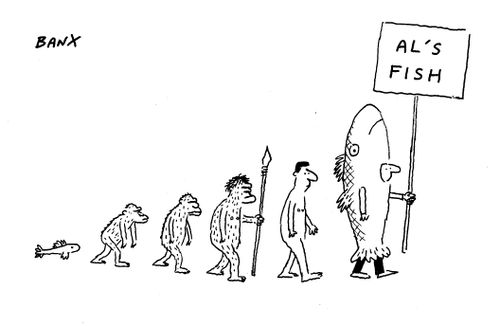 Evolution of Al's fish.
