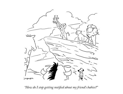 "How do I stop getting notified about my friend's babies?"