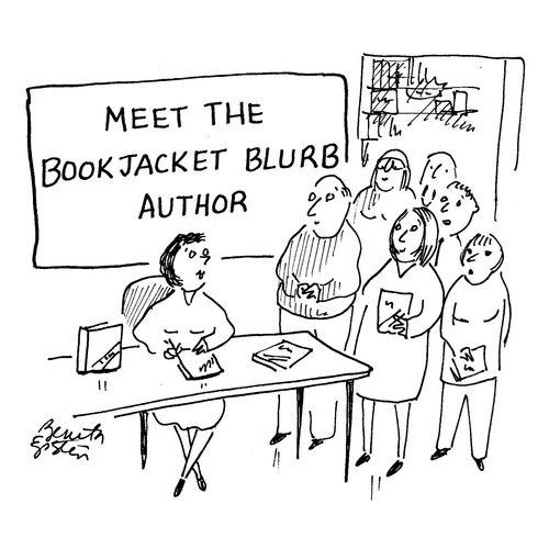Meet the Bookjacket Blurb Author