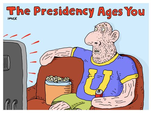 The Presidency Ages You
