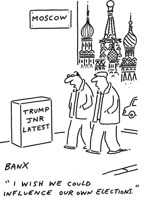 "I wish we could influence our own elections."