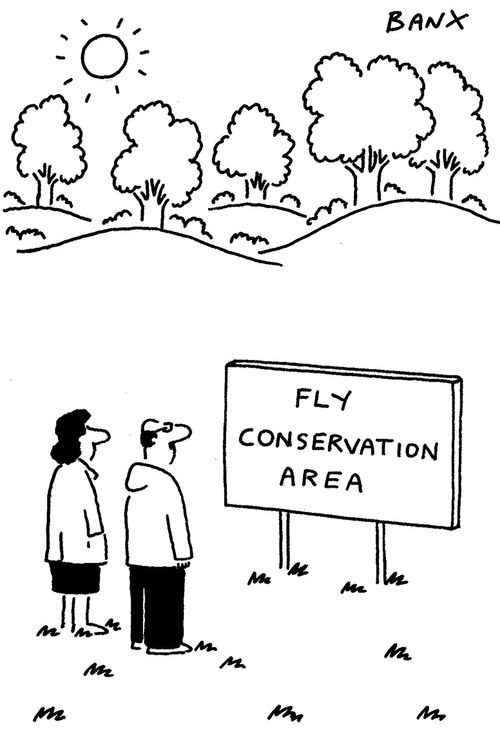 Fly conservation area