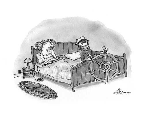 Captain in Bed