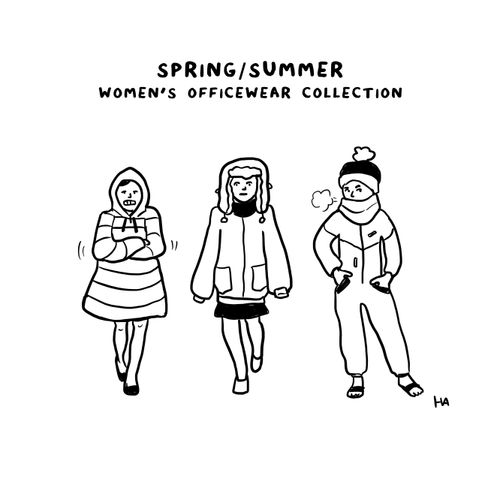 Spring/Summer women's officewear collection