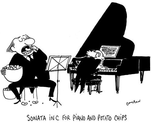 Sonata in C for Piano and Potato Chips