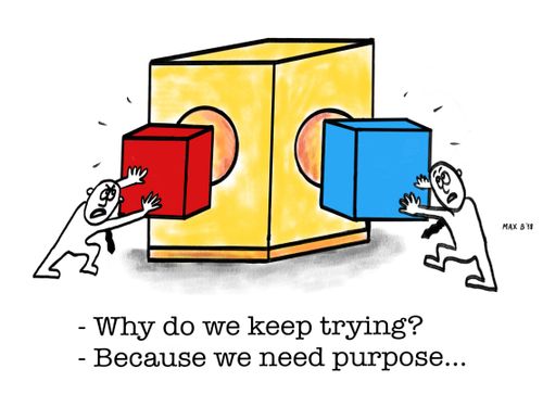 "Why do we keep trying?""Because we need purpose..."