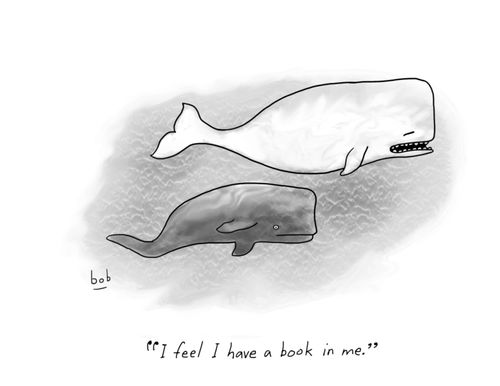 "I feel like I have a book in me."
