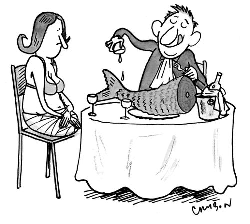 Mermaid Fish Dinner