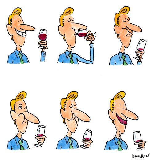 Red wine teeth