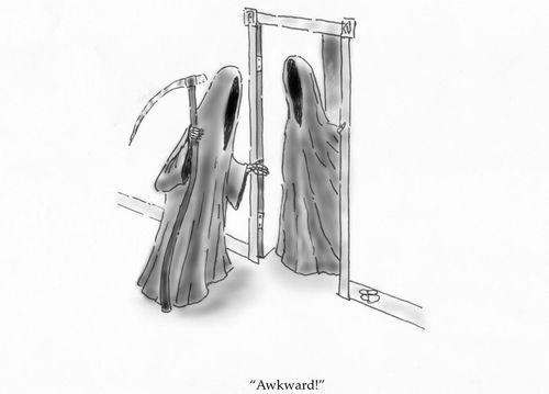 "Awkward!"