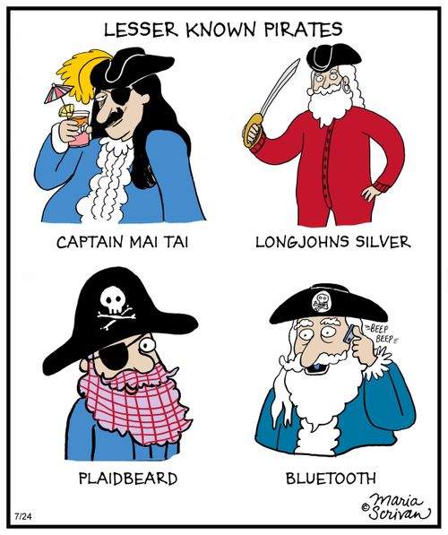 Lesser known pirates
