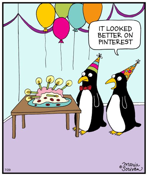 "It looked better on pinterest."