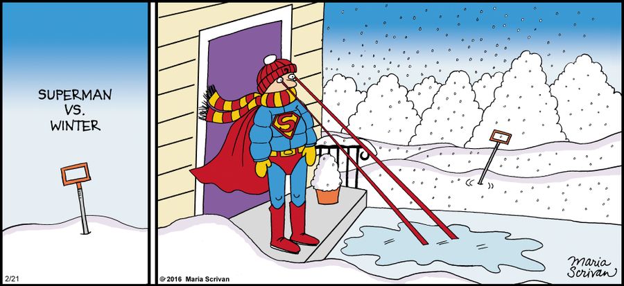 Superman Vs. Winter