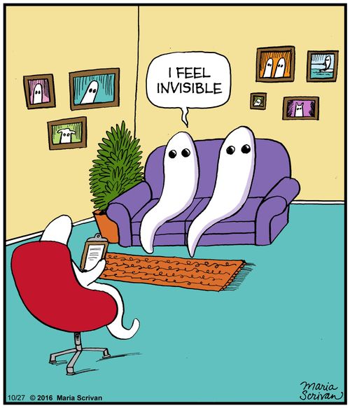 "I feel invisible."