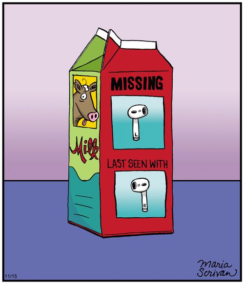 Missing. Last seen with.