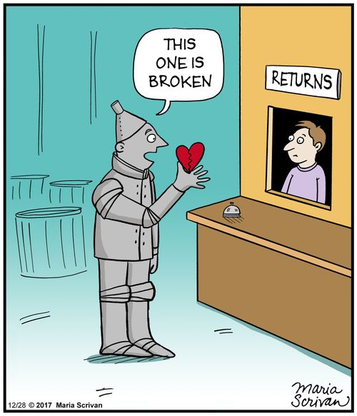 "This one is broken."