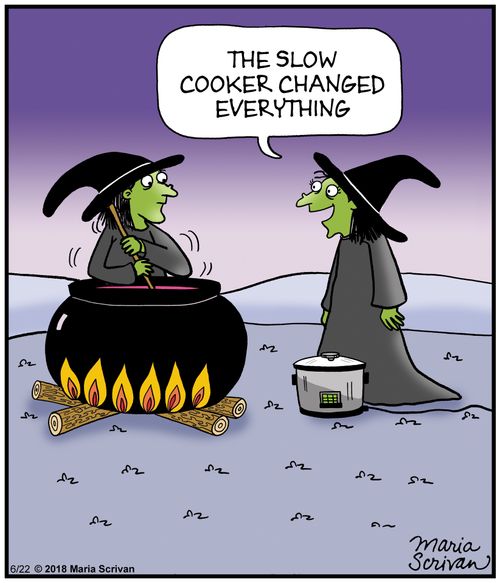 The slow cooker changed everything