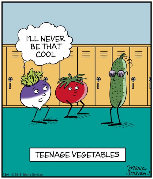 Teenage Vegetables