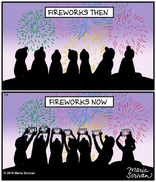Fireworks Then/Fireworks Now