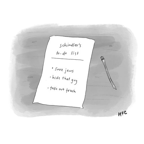 Schindler's To Do List